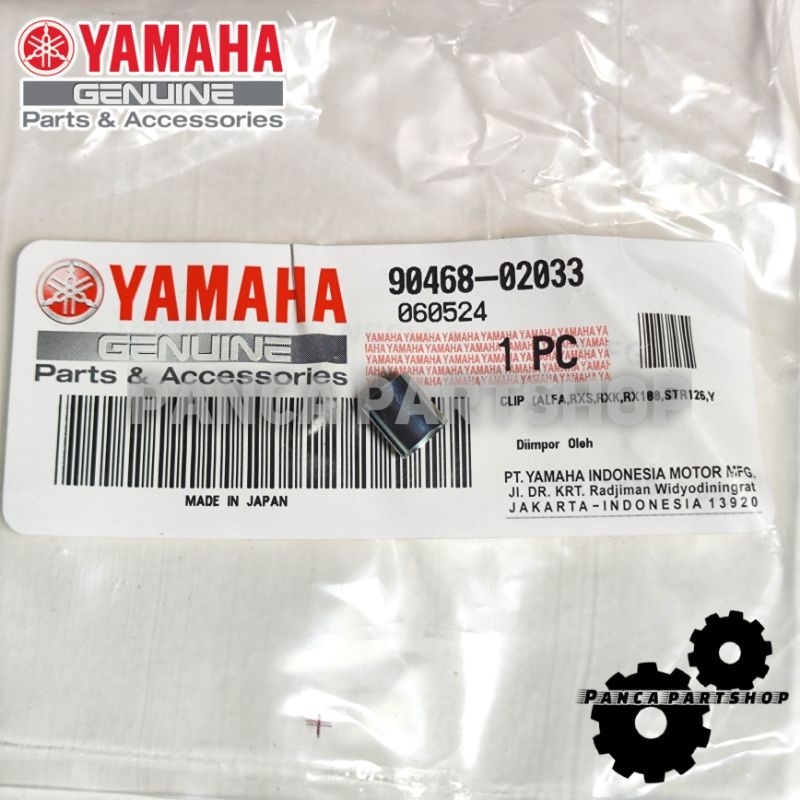 KLIP CLIP KLEMAN SELANG POMPA OLI F1ZR FORCE1 ALFA SIGMA CHAMP RX KING RXS RXZ ORI YGP ORIGINAL YAMA