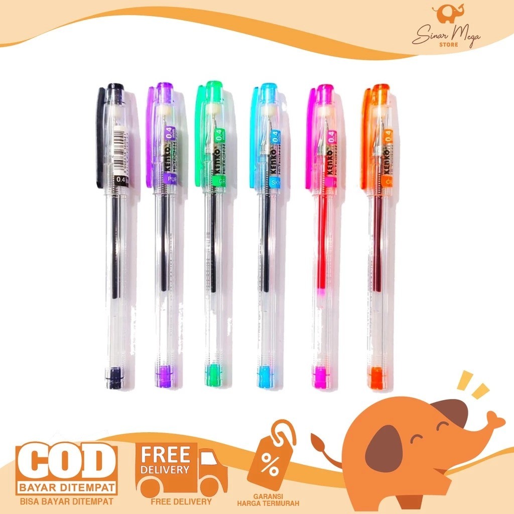 

Gel Pen Hi - Tech-H 0.4 mm KENKO