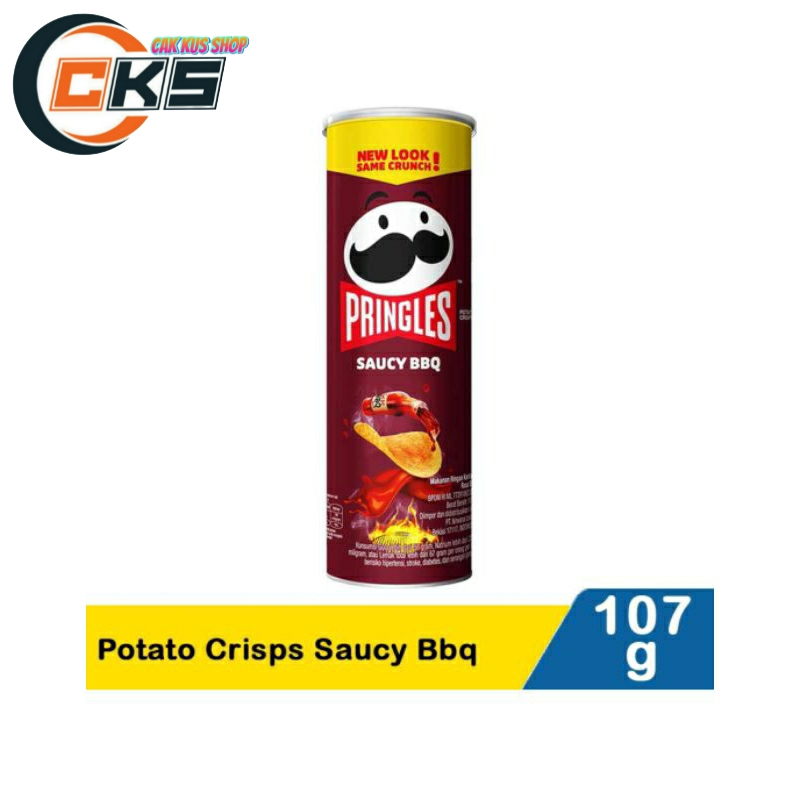 

Pringles Potato Crips Saucy BBQ 102 Gr