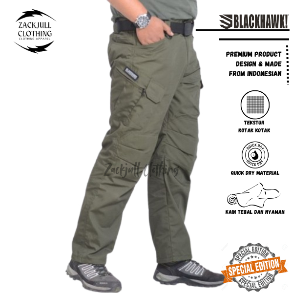 Celana Cargo Panjang Tactical Original BLACKHAWK Premium Qualty