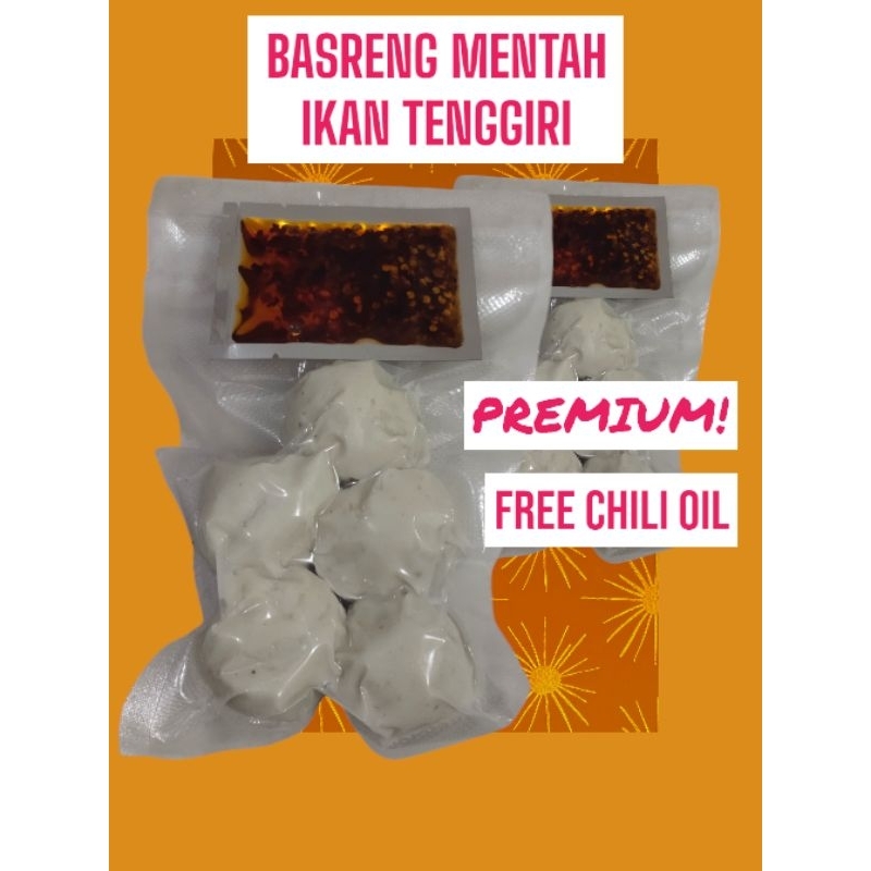 

PREMIUM! BASRENG MENTAH IKAN TENGGIRI | BASRENG | BAKSO GORENG