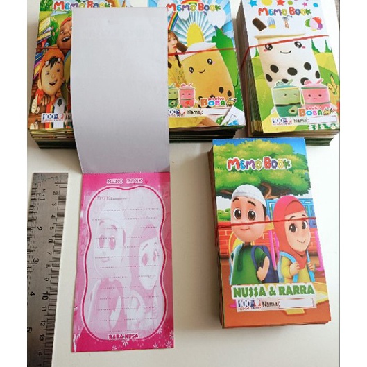 

GRATIS ONGKIR 2PCS MEMO BOOK