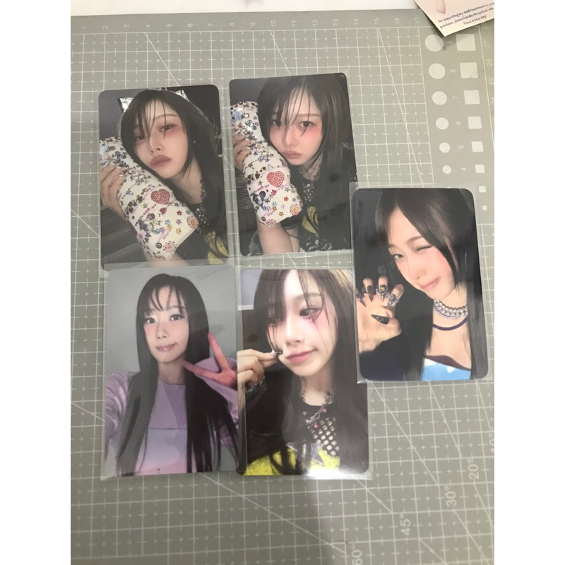 aespa giselle armageddon official photocard