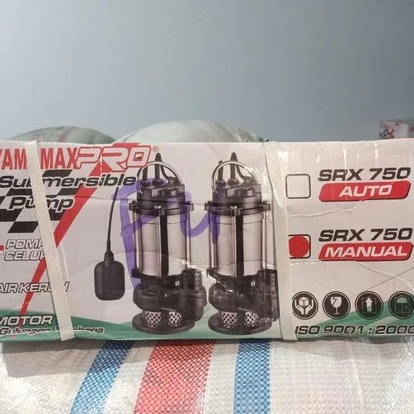 

YAMAMAX SRX 750 M Pompa Celup Air Kotor Keruh 2 Inch SRX 750 Manual