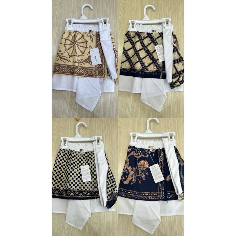 Kamen Saput Batik Semi Tulis (Set Kamen Udeng)| EVSTORE BALI