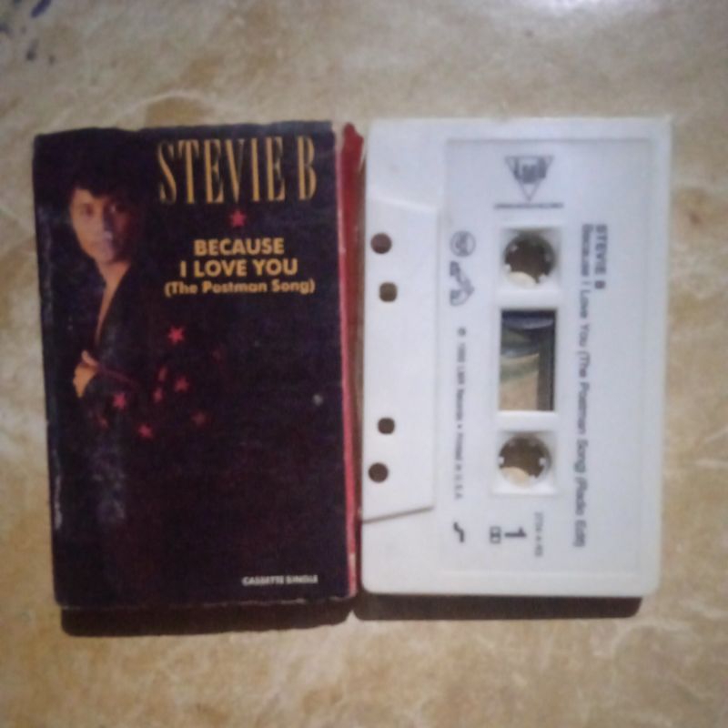 kaset pita single stevie b because i love you