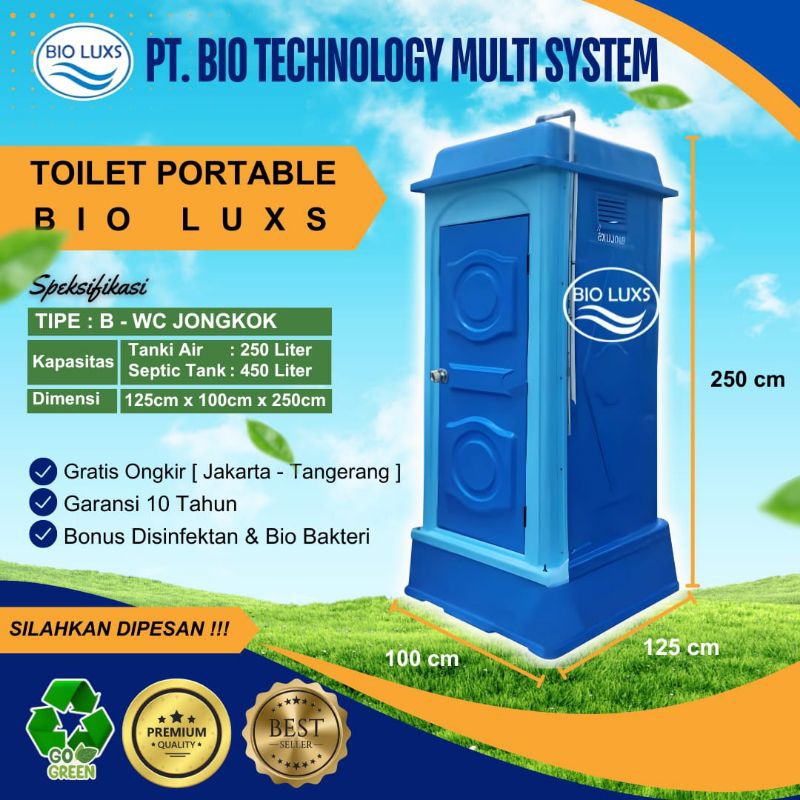 Toilet Portable Type B Jongkok