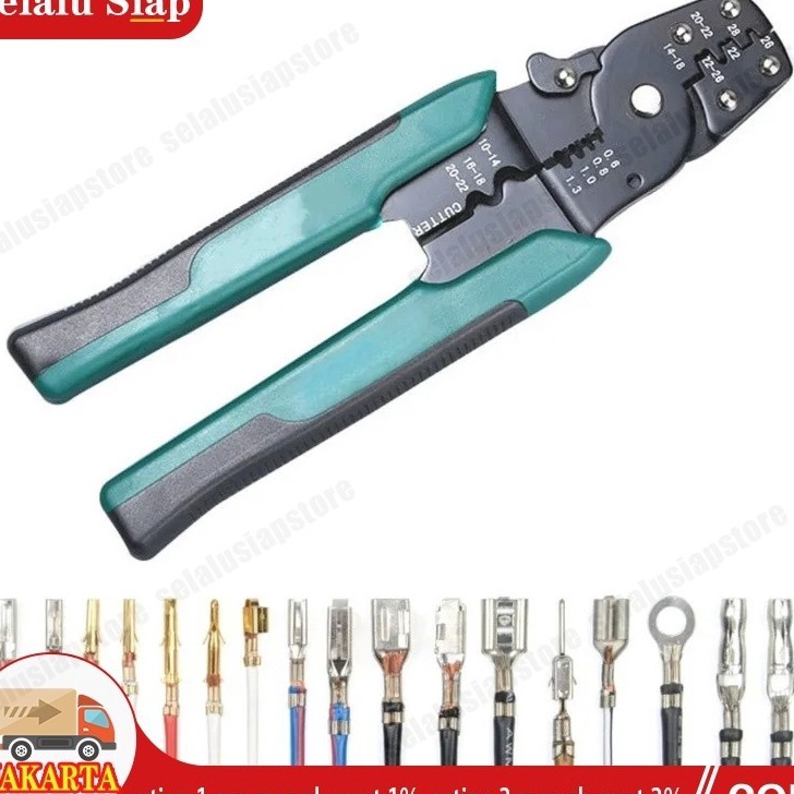 Tang Krimg Press Skun Kabel Kombinasi  Tang Potong Kupas Kabel ltifungsi  Tang Press Skun  Tang Poto