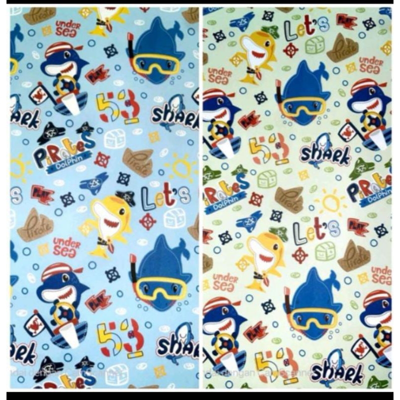 

KERTAS KADO SANSAN WAWA ISI 1 LEMBAR MOTIF SHARK
