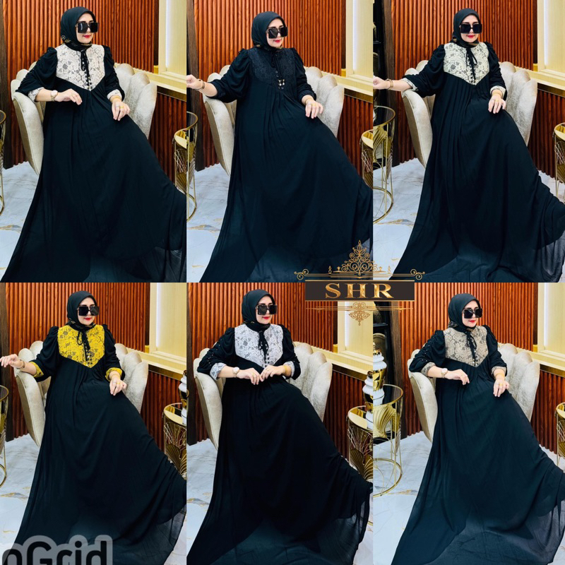 NEW MAXI DRES CERUTY BRUKAT DADA MIC POLOS ORI SHR 100%