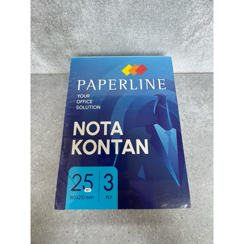 

nota kontan rangkap 3 ply besar paperline