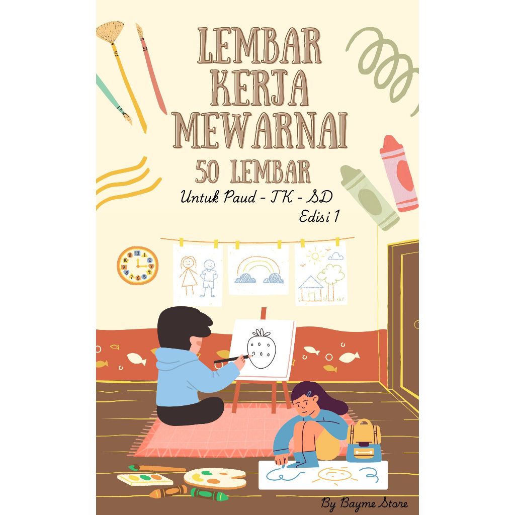 

LEMBAR MEWARNAI COCOK UNTUK TK SAMPAI SD TERMURAH