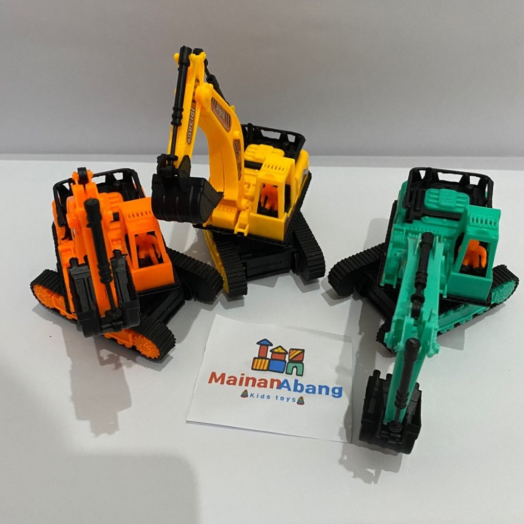 Mainan Excavator mini tanpa Baterai / beko keruk / excavator tanpa baterai