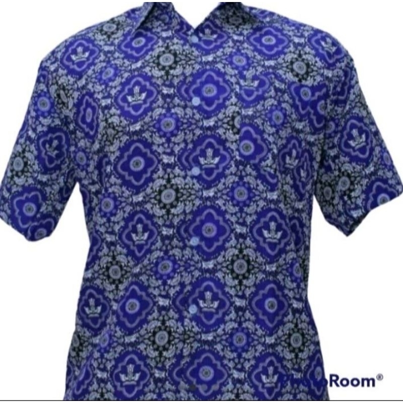 Baju Seragam Batik SMP lengan pendek