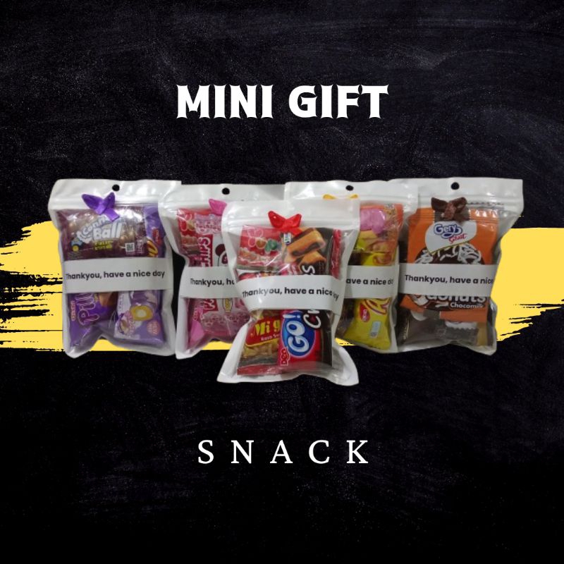 

Mini Gift Snack Ulang Tahun / Mini Hampers / Jajan Ulang Tahun
