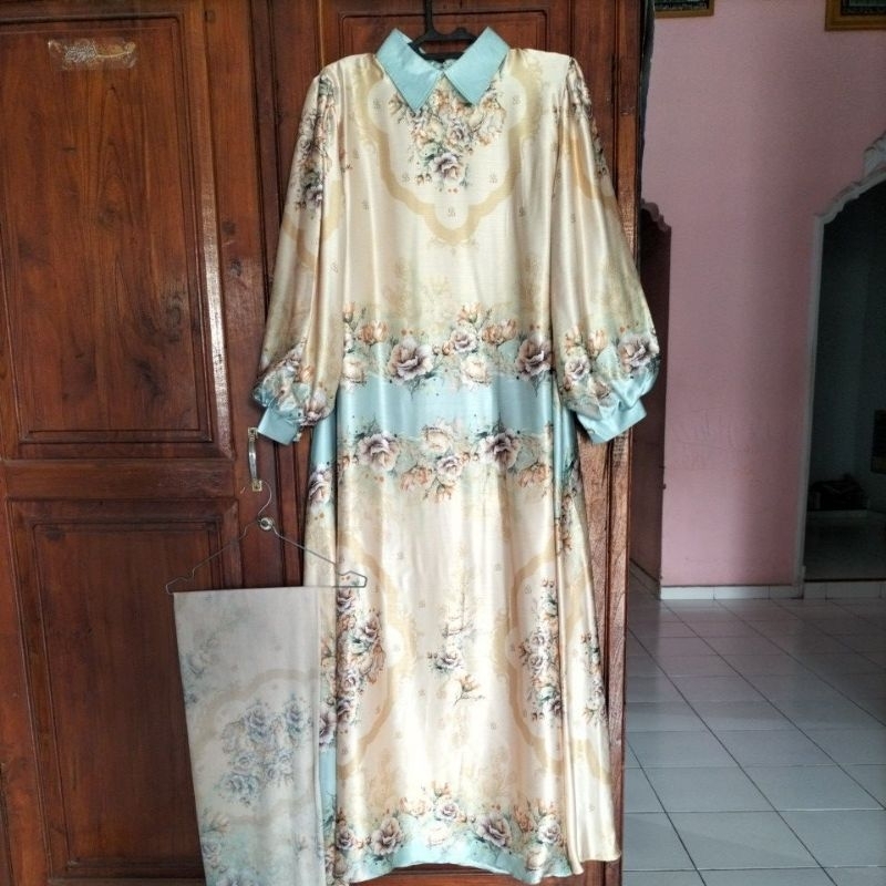 new dress shellasaukia ori printing sutra