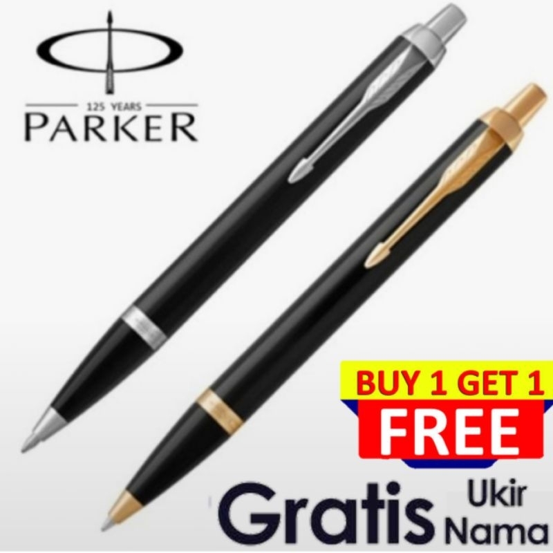 

Ballpoint Mewah Pen Buy 1 Get 1 Parker Ct Stainless Clip Pen Ct Gold Clip Gratis Grafir Nama Dan Box Bludru Exlusive