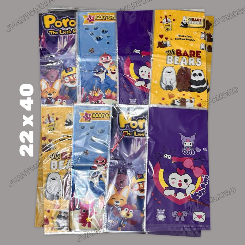 

22x40 Plastik Snack Ulang Tahun Karakter Bingkisan Party Bag