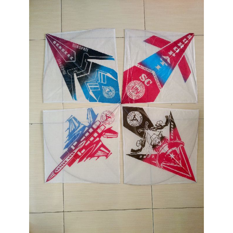 Layangan aduan Sukhoi Standart (50pcs)