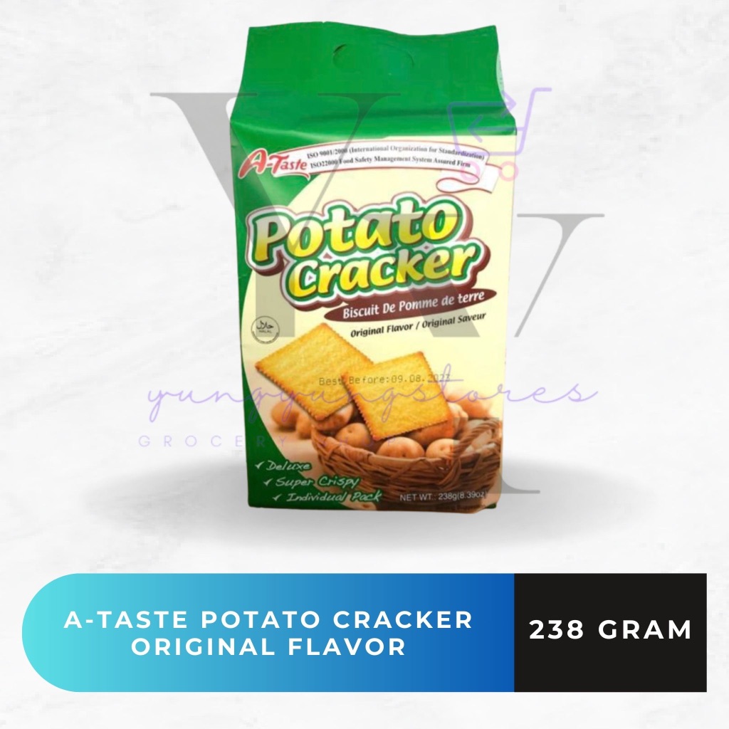 

A-Taste Potato Cracker Original / Biskuit Kentang Original 238 gram