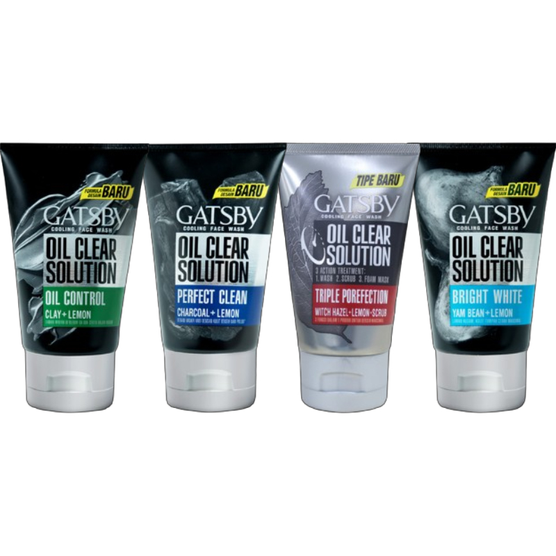 GATSBY Cooling Face Wash 100g | Pembersih Wajah Pria
