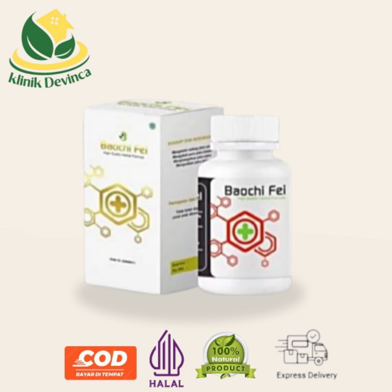 BAOCHI FEI KAPSUL HERBAL OBAT PARU ORIGINAL