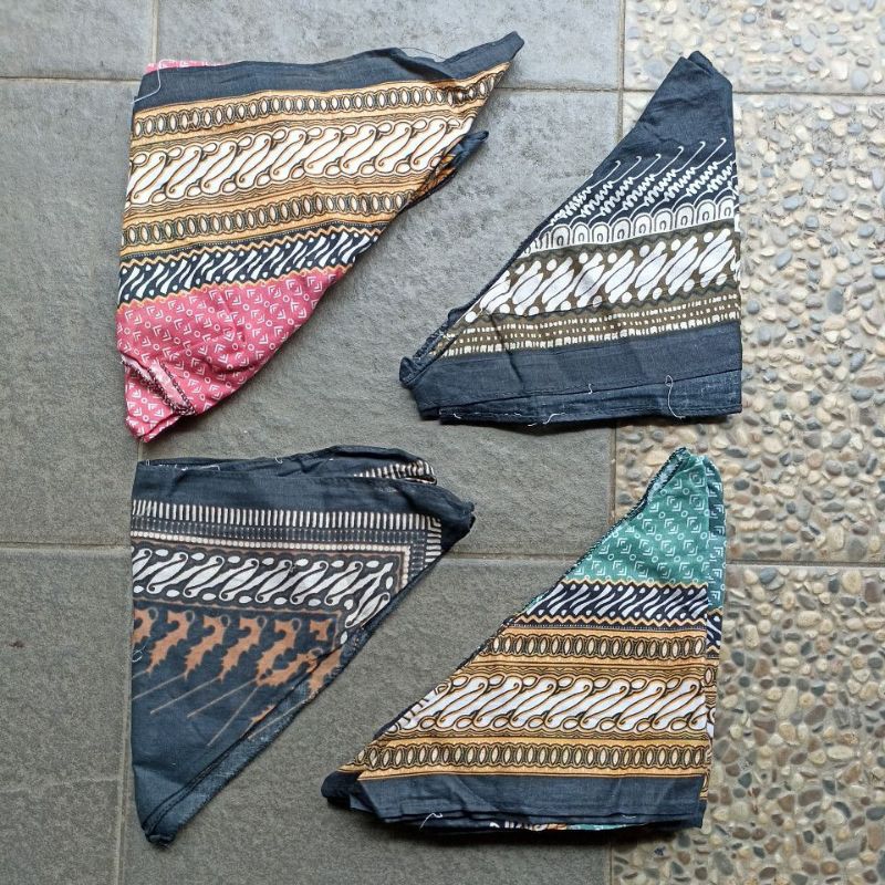 Slayer Batik Pekalongan, Slayer Motif Vintage, Kain ikat kepala