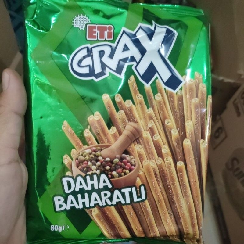 

Eti crax asli dari Turki dengan rasa sedikit pedas ready di Indonesia