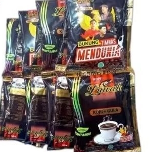 

Luwak Hitam + Gula Kopi Instan Kopi Hitam 1 renceng 10 pc + 5 pc