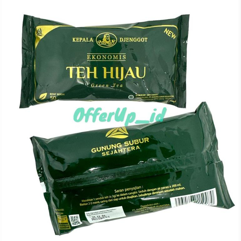 

Teh Hijau Kelapa Djenggot 50gr