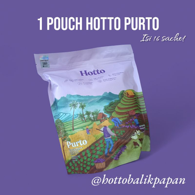 

Hotto Purto Multigrain with Purple Potato & EdaMame | Tinggi serat | Asam Lambung | Tinggi protein | isi 16 sachet purto | isi 12 sachet edamame | Hottobalikpapan