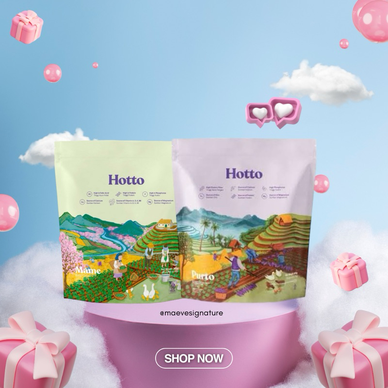 

hotto purto hotto mame multigrain