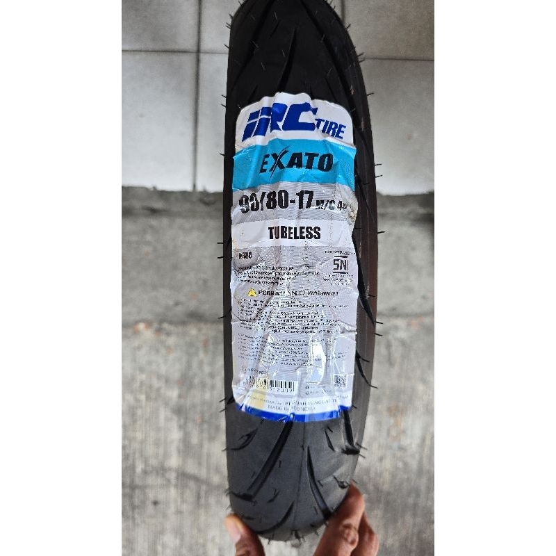 Ban 90/80-17 EXATO dan NF67 TUBELESS READY