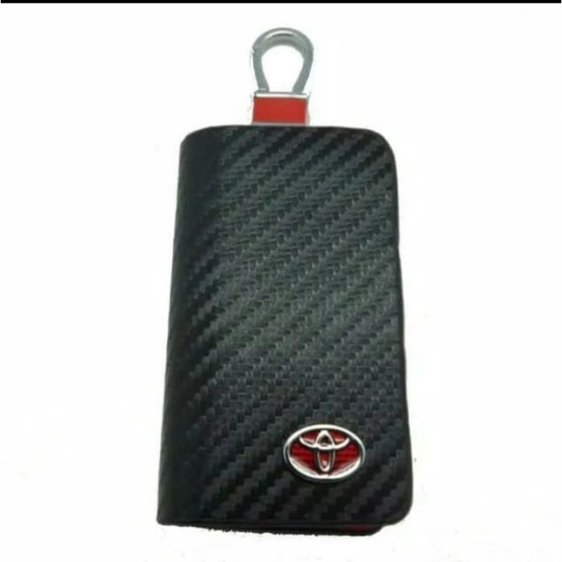 dompet STNK motif carbon mobil avanza