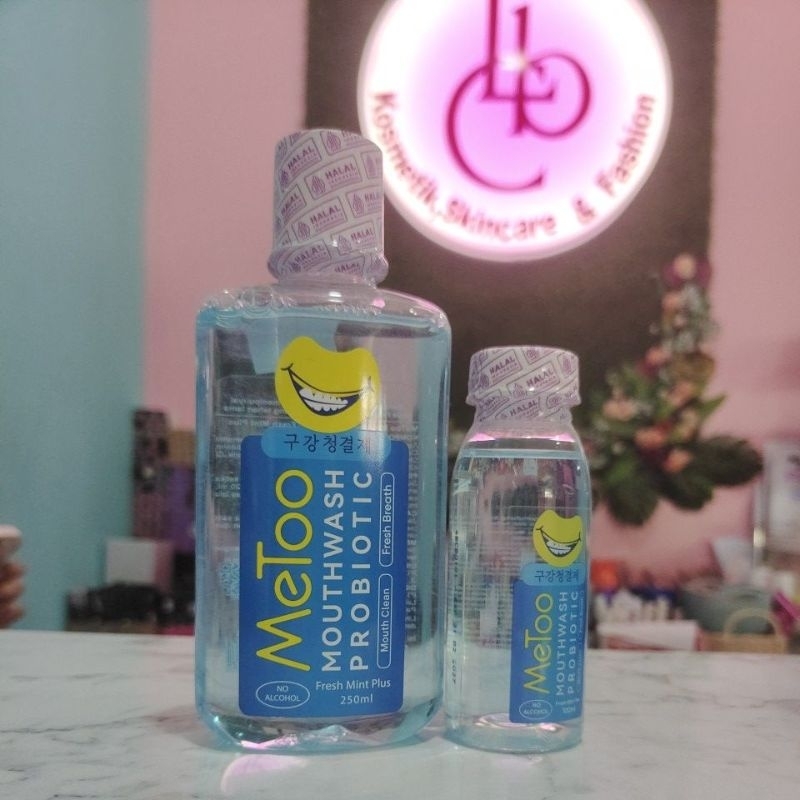 250ml MeToo Mouthwash / Obat Kumur Probiotik