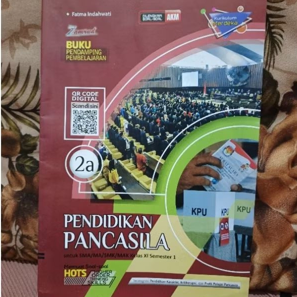 

LKS Pendidikan Pancasila untuk SMA/MA/SMK/MAK Kelas 11 Semester Satu 2024