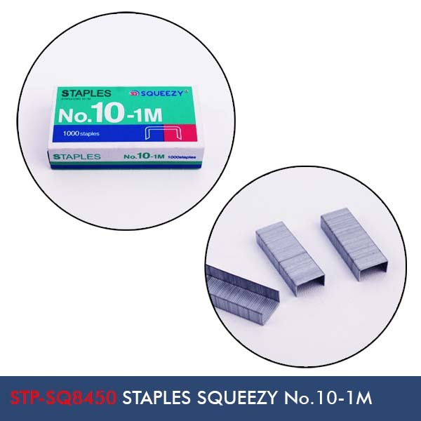 

Isi Staples Squuezy Kecil No. 10 / Isi Hekter Kecil/Eceran