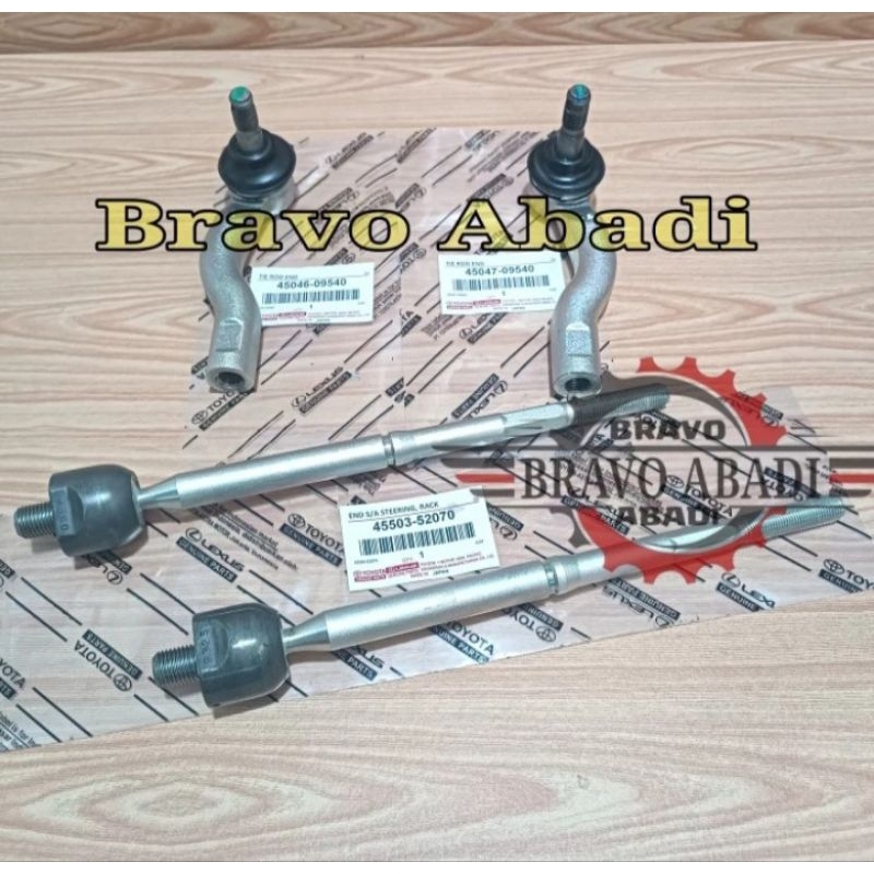 Tie Rod End + Long Tie Rod Etios Valco 2013 2014 2015 2016 2017
