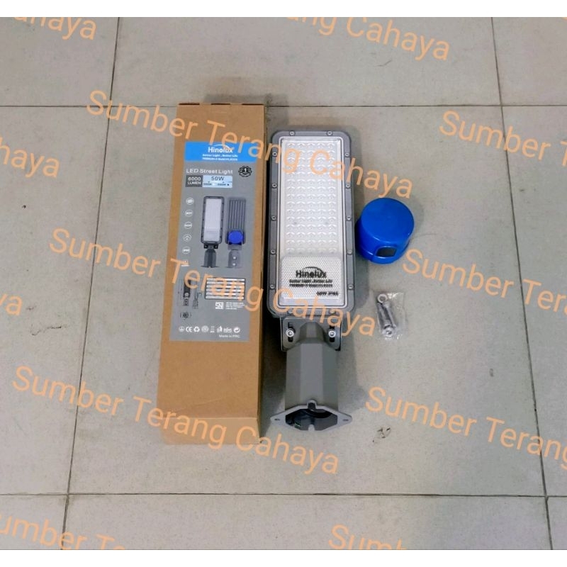 Lampu jalan led 50w sensor lampu pju led 50watt sensor lampu jalan 50watt led sensor