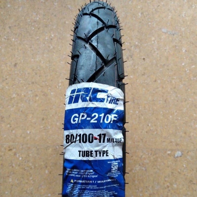 Ban Luar IRC GP-210F 80/100 Ring 17 GP210F Tube Type Ban Motor W175TR Original Depan W175 TR Trail W