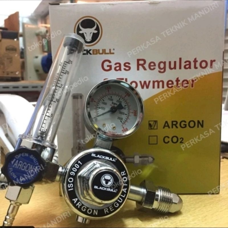 Regulator Gas Argon BlackBull
Regulator Argon

