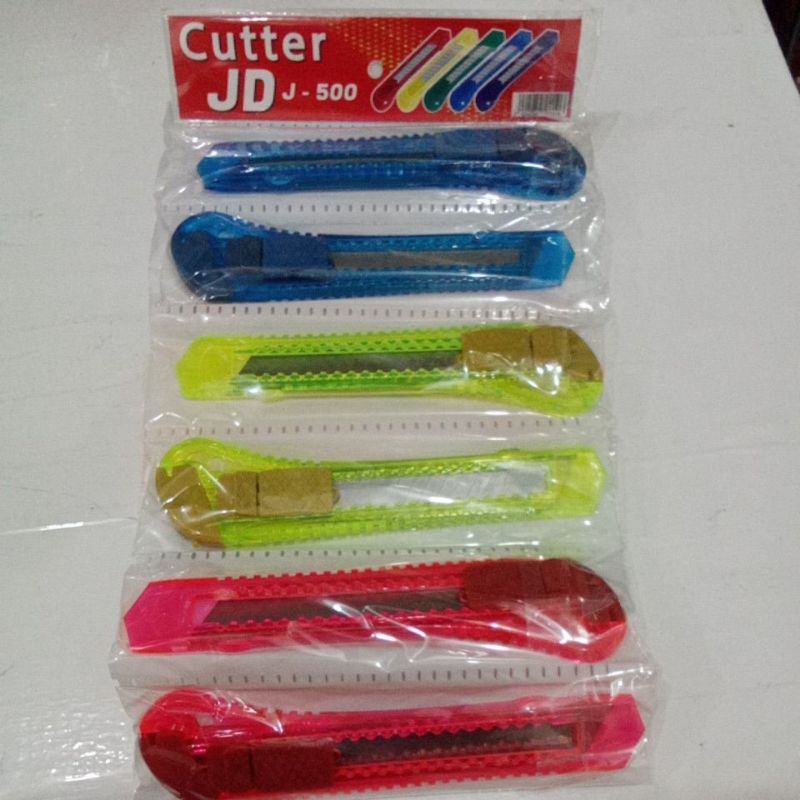 

cutter bening besar JD j500 harga untuk 1 renceng 12pcs / harga pedagang murah