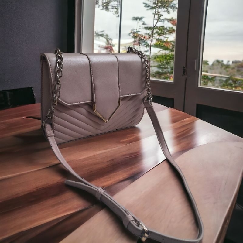 'FLADEO' Original Authentic Tas Wanita Sling Bag Rantai |Preloved