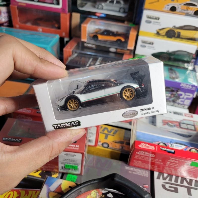 Tarmac pagani Zonda R Bianco Benny