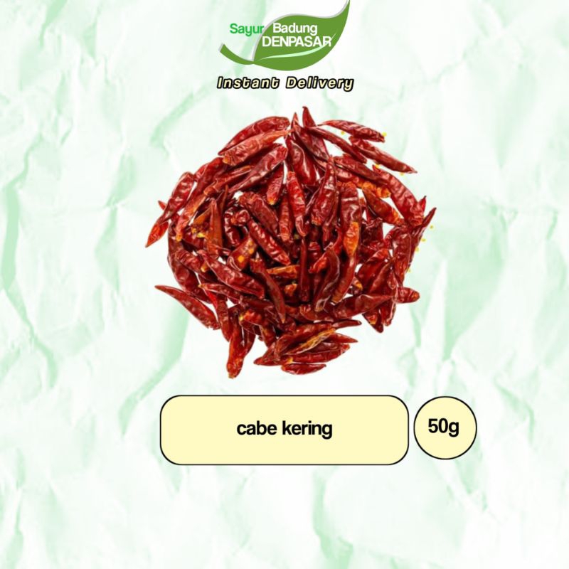 

Cabe Kering - Sayur Badung