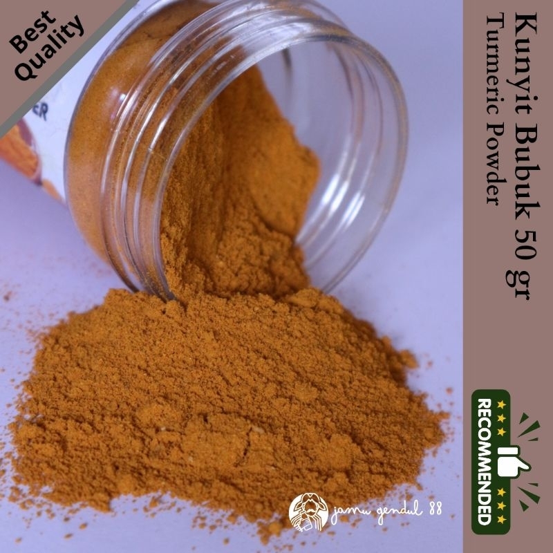 

Kunyit Bubuk - Turmeric Powder - High Quality Spice Powder by Jamu Gendul 88