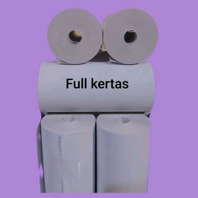

kertas struk kasir thermal 80x40mm coreles paper rol thermal murah