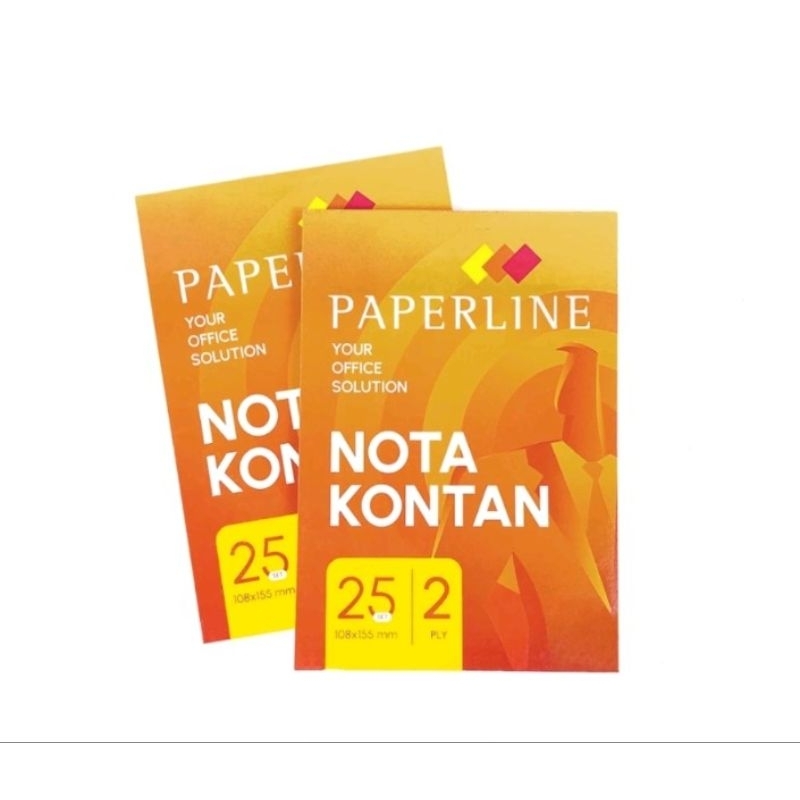 

Nota Kontan 2ply merk Paperline