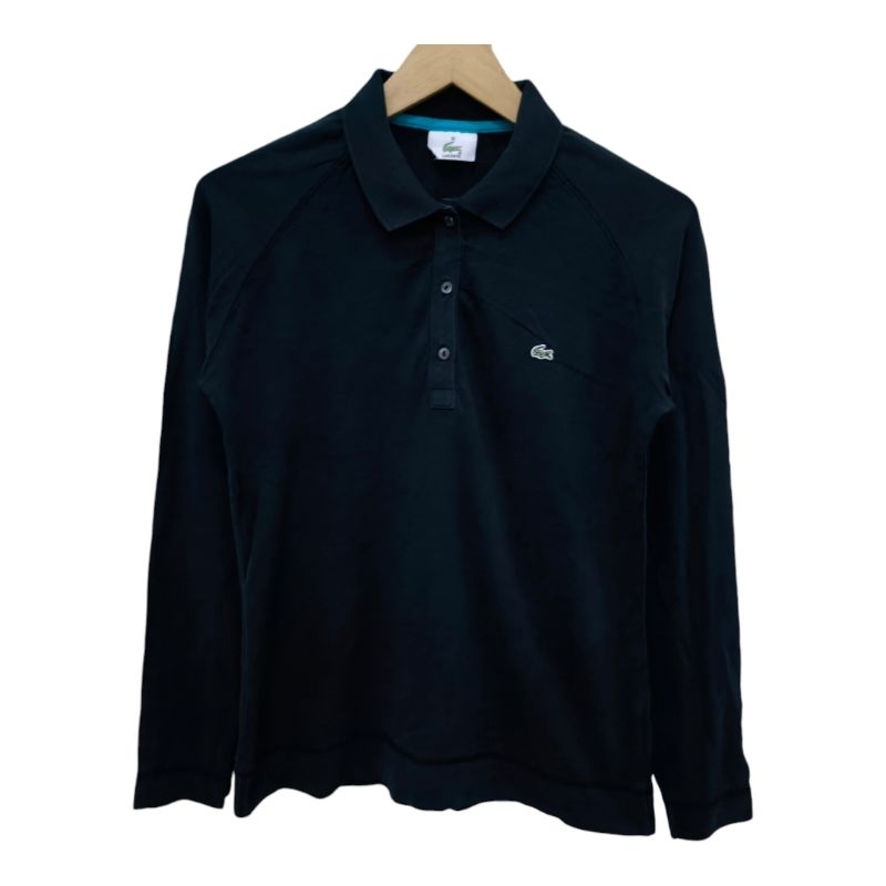Lacoste long sleeve polo shirt women's 90