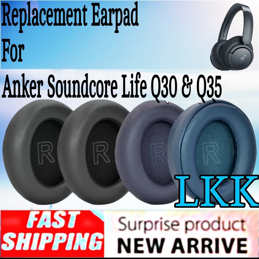 Bantalan Earcup Earpad Busa Headphone Anker Soundcore Life Q30 - Anker Soundcore Life Q35